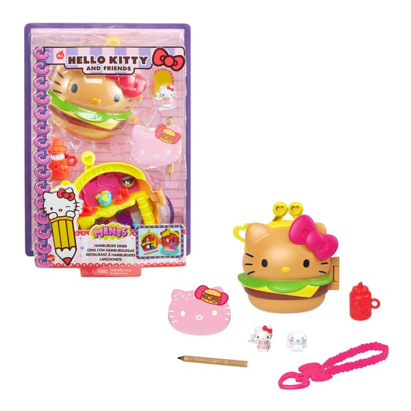 Hello Kitty Mini Adventure Hamburger Set GVB28