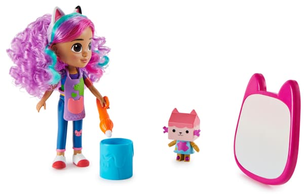 Spin Master Gabi’s Cat House Set: Rainbow Art Set + ACCESSORIES