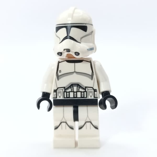 LEGO sw0541 Clone Trooper (Phase 2) – Light Nougat Head