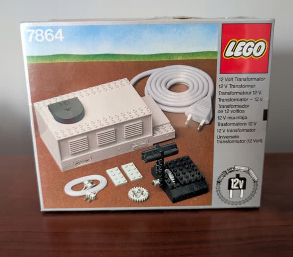 Lego 7864 12V Train Power Supply Transformer – New