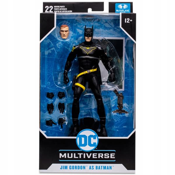Jim Gordon as Batman figurine from the DC Multiverse series