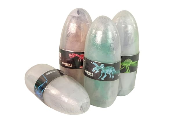 Openable Dinosaur Egg Figurine – Crystal – Random Dinosaur
