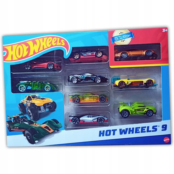 Hot Wheels X6999 9-piece car set