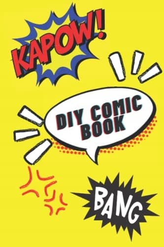 DIY Comic Book: Do-It-Yourself DIY Comic Book Journal, Notebook, Sketchbook