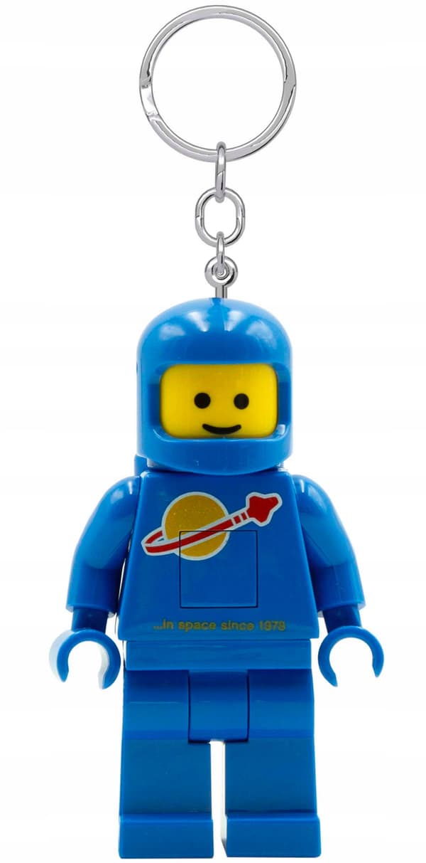 LEGO LED TORCH KEYRING – SPACE CLASSIC ASTRONAUT – BLUE