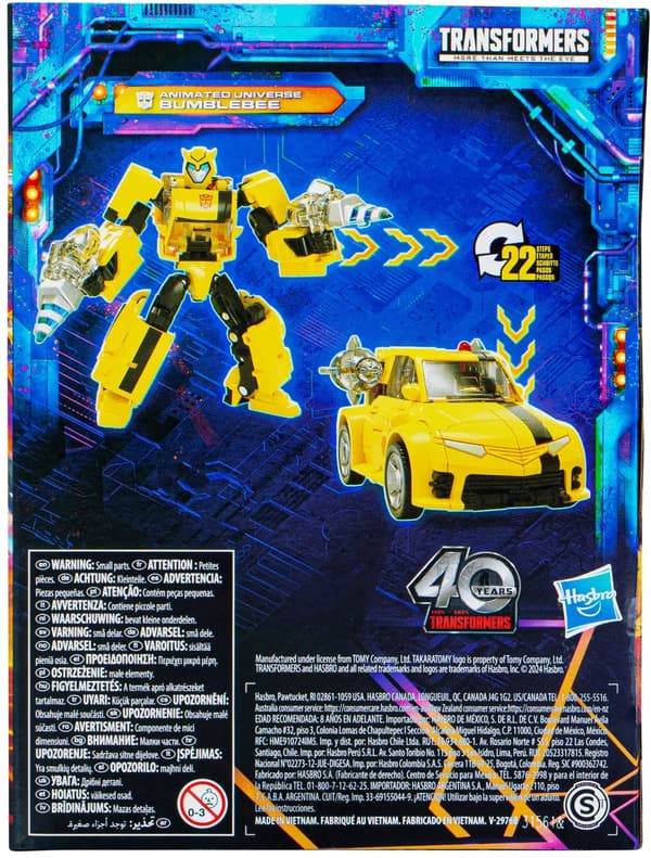 Transformers Bumblebee Legacy United Deluxe Animated Universe Figure