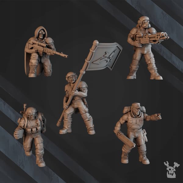 Green Hell Division Lead Detachment x5 DakkaDakkaS