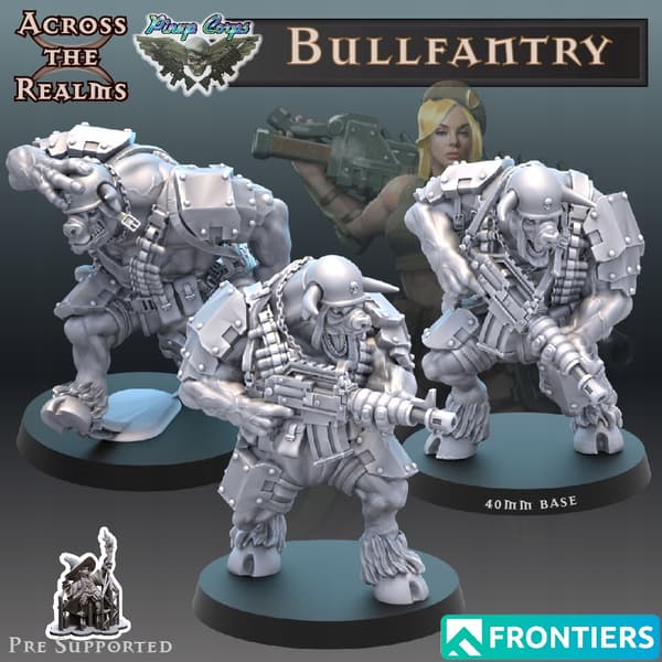 Bullfantry x3 Across the Realms