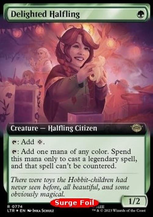Magic: The Gathering Delighted Halfling