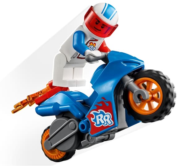LEGO 60298 CITY ROCKET STUNT MOTORCYCLE