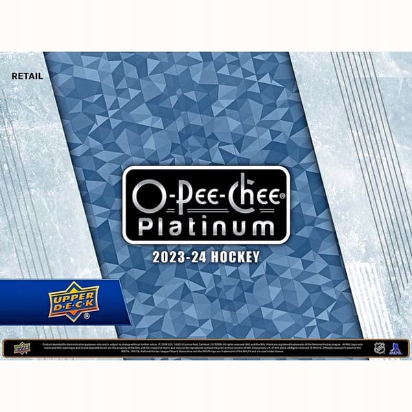 Upper Deck O-Pee-Chee Platinum 2023/24 NHL Cards Blaster Box