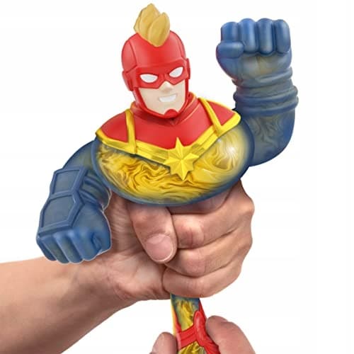 GIFT FOR A BOY: GOO JIT ZU TOY – MARVEL FIGURINE – CAPTAIN MARVEL