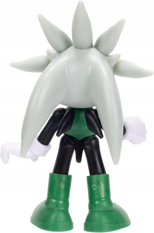 SONIC THE HEDGEHOG X DC SILVER X GREEN LANTERN FIGURINE