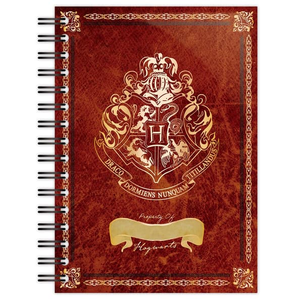 Harry Potter Hogwarts A5 Notebook – Blue Sky Studios, Premium Accessory for
