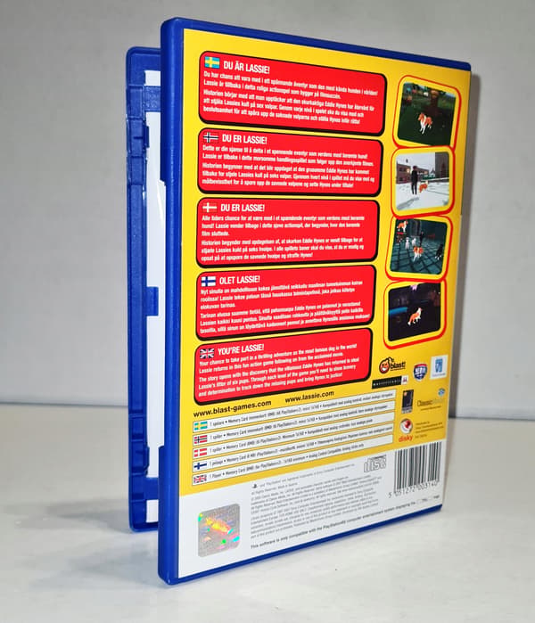 LASSIE PS2 3XA game