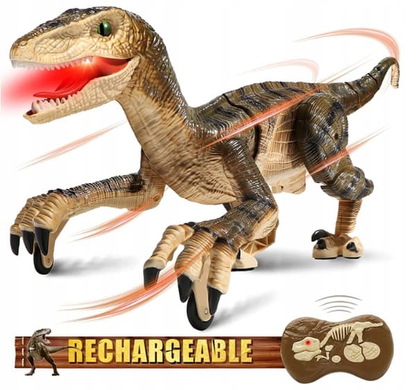 Remote-controlled Walking Dinosaur Toys