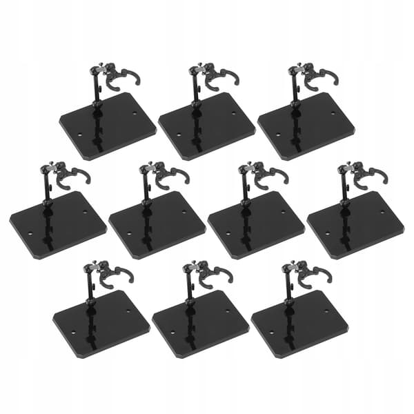 10 pcs. Figure display stand – Highly stable – MU stand