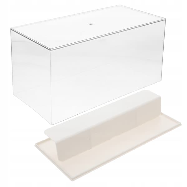PORTABLE TRANSPARENT CABINET FOR FIGURINES