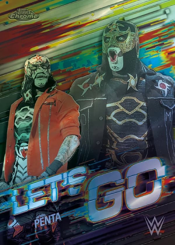 Value BOX: Topps Chrome 2026 WWE Wrestling Cards
