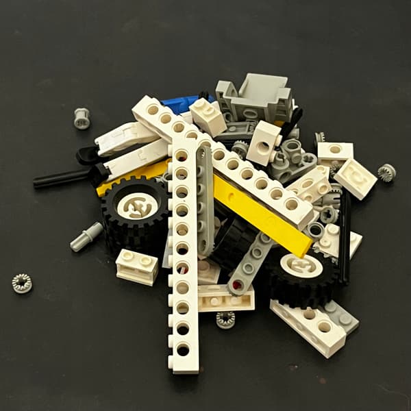 8620 LEGO Snowmobile