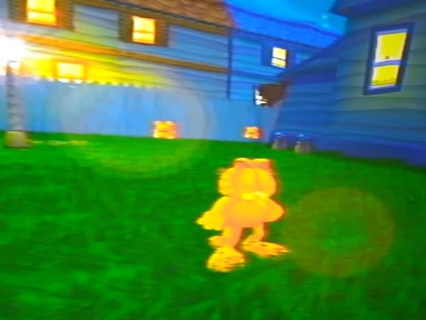 GARFIELD: LASAGNA WORLD TOUR PlayStation 2 (PS2) READ THE DESCRIPTION!