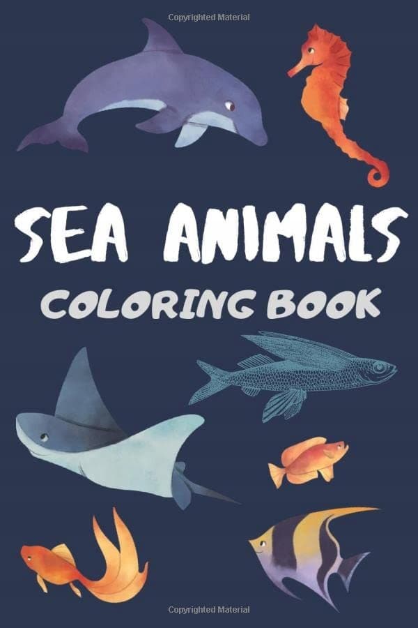 Under the Sea: Mermaid Colouring Book