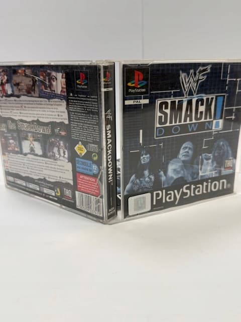 WWF SmackDown! PSX PlayStation PSX Boxed Edition MIRROR DISC + FREE BOX