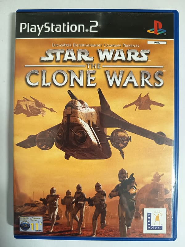 STAR WARS: THE CLONE WARS PS2 PlayStation 2 (PS2) English version, complete set