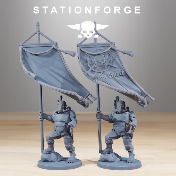 GrimGuard Hunters – Station Forge – 3D-utskrift