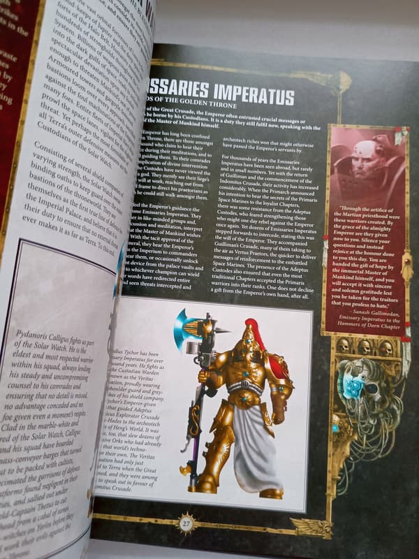 Codex Adeptus Custodes No. 17 – 8th Edition