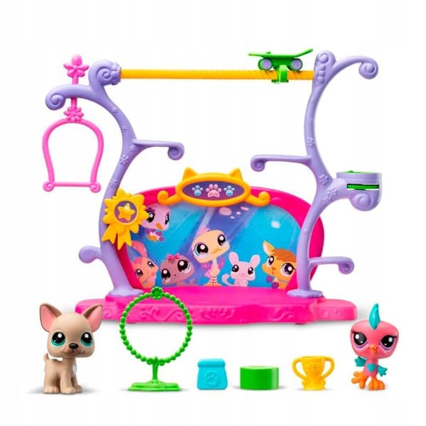 LITTLEST PET SHOP: PETS HAVE TALENT PLAY SET – SCENE 2 FIGURES