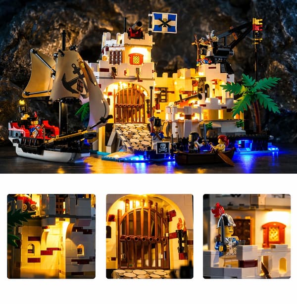 LED lighting for LEGO 10320 Eldorado, BrickBling remote control