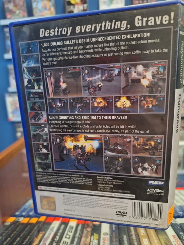 GUNGRAVE PS2, BDB, CentrumGrania