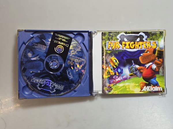 FUR FUGHTERS SEGA DREAMCAST