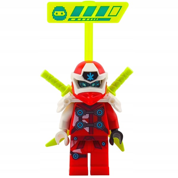Lego Ninjago Figure – Kai – Digi Kai, Digital Kai – njo0568