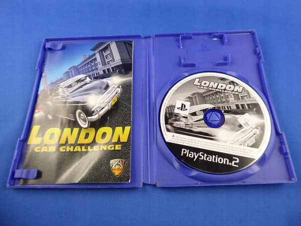 LONDON CAB CHALLENGE – game disc in very good+ condition, complete PS2 set