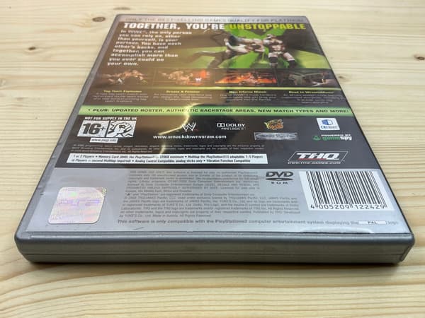 WWE SMACKDOWN VS RAW 2009 – ‘Ideal’ edition – complete PS2 set