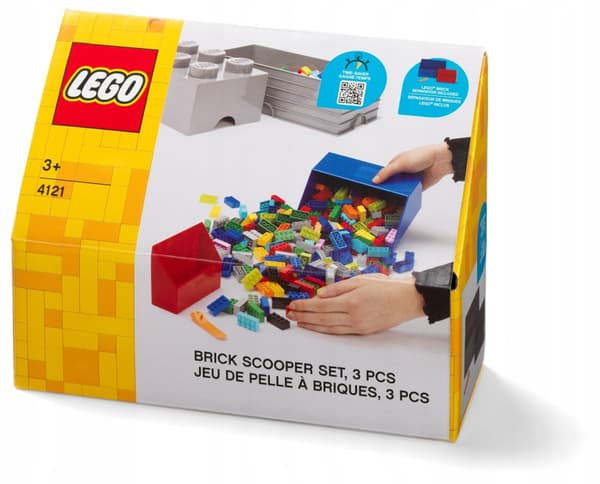 LEGO Shovel Set with Distributor (Blue/Red) LEGO