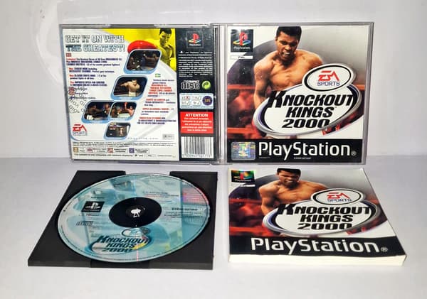 KNOCKOUT KINGS 2000 PSX 3XA Game – Disc + Manual