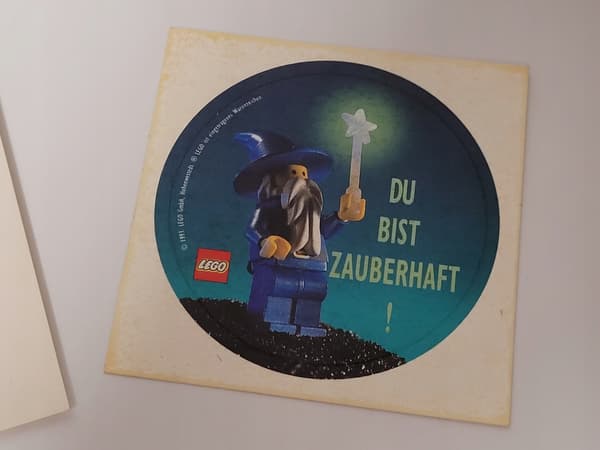 Lego System World Club Castle Western Space Stickers