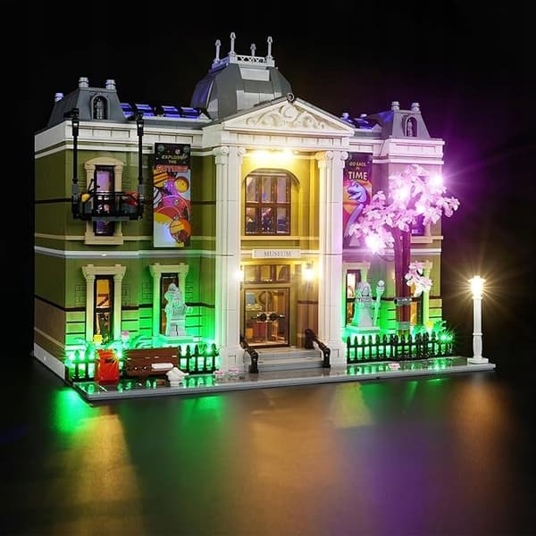 Cooldac LED lighting set, compatible with the Lego 10326 Museum set