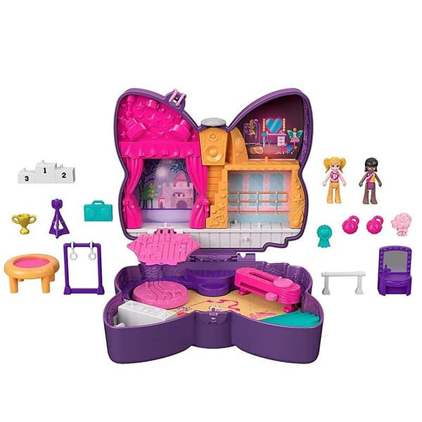 Polly Pocket HCG17/FRY35 Compact Set