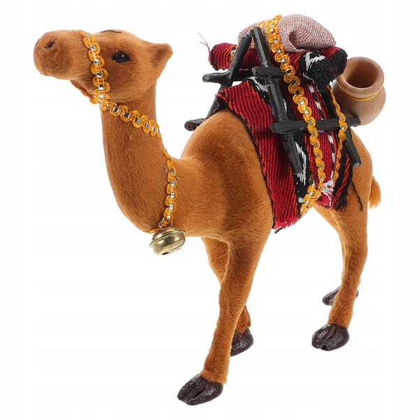 MINIATURE CAMEL FIGURINE – HOME DECOR WITH A REALISTIC DESIGN