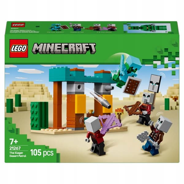 LEGO 21267 MINECRAFT Desert Mob Patrol