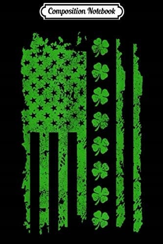 Composition Notebook: St Patrick’s Day Shamrock Irish Princess Costume Gift