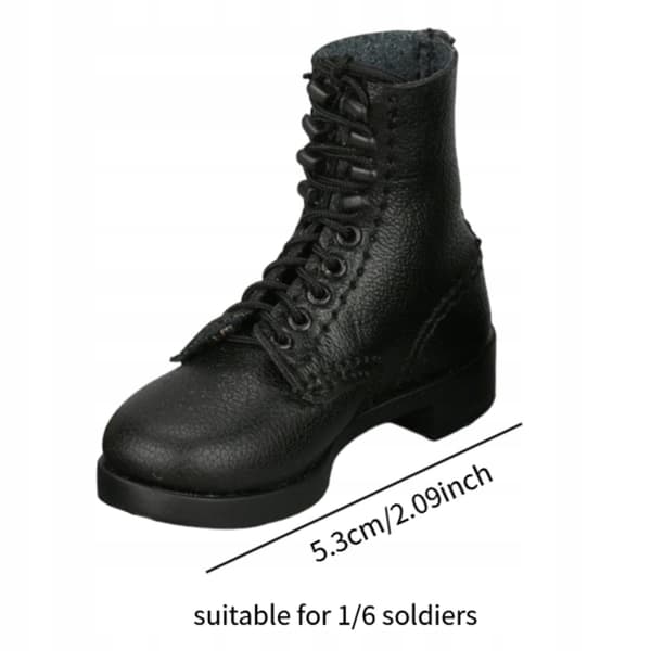 1/6 Scale Retro Short Boots 1/6 Uniform Full Set Short Boots Design