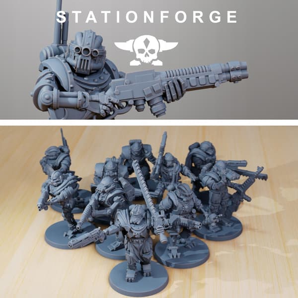 Scavenger Frontliners – Station Forge – 3D Printing