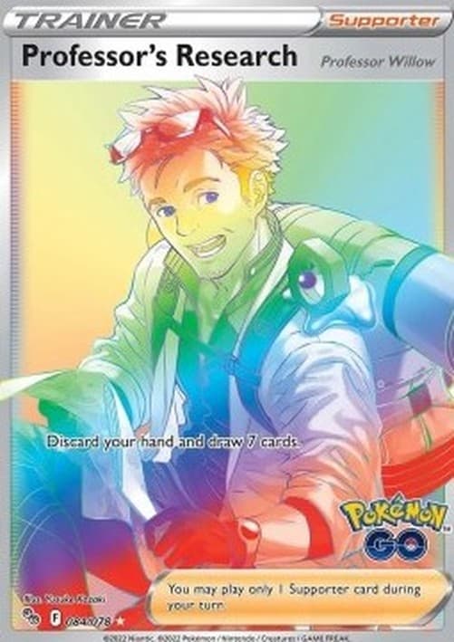 Pokemon Professor's Research - Professor Willow