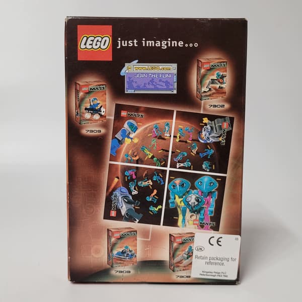 Lego Space Life on Mars 7308 Alien UFO 7300 MISB 2001