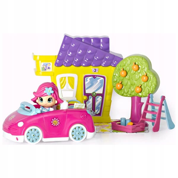 PINYPON HOUSE AND CONVERTIBLE SET WITH 20 ACCESSORIES – A SUPER CREATIVE SET